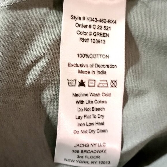 NEW Jachs New York Updated Classic Green short Sleeved T-shirt Large - Picture 8 of 8